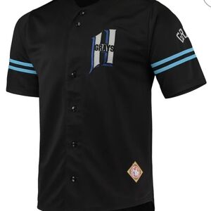 Black and Blue Men's Shirt